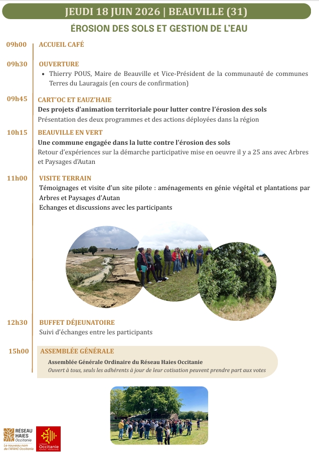 Rentres régionales 2026 Programme 2